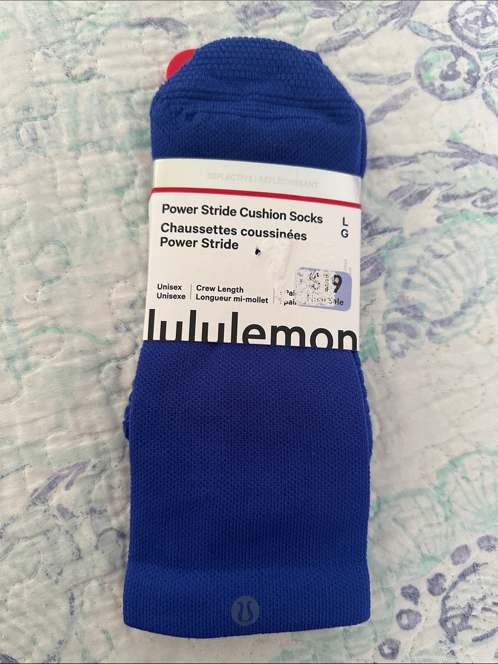 lululemon athletica Power Stride Cushion Socks - Royal Blue
